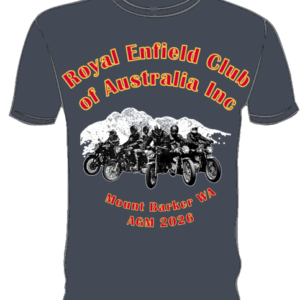 2026 AGM t-shirt PETROL BLUE