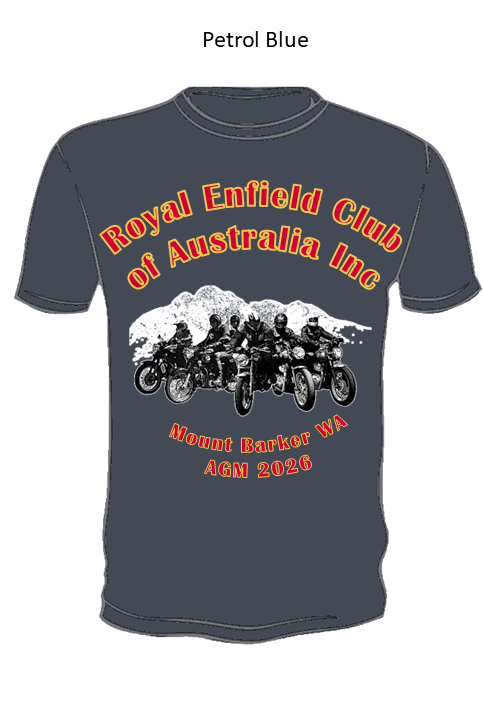 2026 AGM t-shirt PETROL BLUE